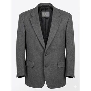 Camel Hair Daniel Gray 2 Button Sport Coat Mens Old Money Quiet Luxury Gray 46R